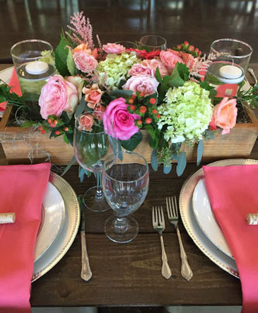 A Box of Pretty Centerpiece in Batesville, AR | Signature Baskets Flowers & Gifts