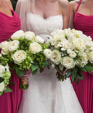 Classic White Bridal Bouquet in Batesville, AR | Signature Baskets Flowers & Gifts
