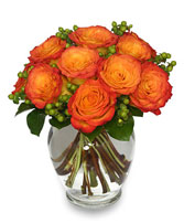 Flames of Passion Dozen Roses