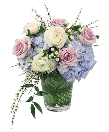 Pleasant Peace Vase Arrangement in Batesville, AR | Signature Baskets Flowers & Gifts