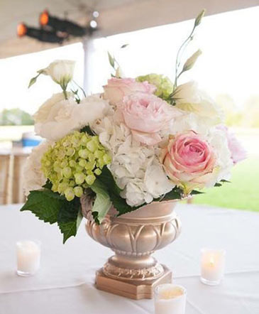 Royally Golden Centerpiece in Batesville, AR | Signature Baskets Flowers & Gifts