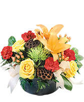 Thankful and Bright Floral Arrangement