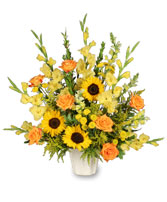 GOLDEN GOODBYE Funeral Arrangement