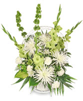 EVERLASTING FAITH Funeral Basket