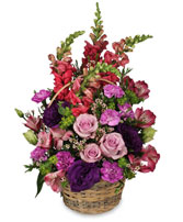 HOME SWEET HOME Flower Basket
