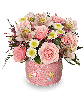BABY GIRL BLOOMS Floral Arrangement