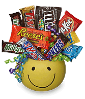 CANDY BOUQUET Gift Basket