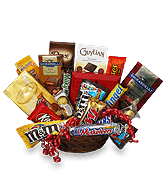 CHOCOLATE LOVERS' BASKET Gift Basket