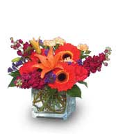INDIAN SUMMER  Vase of Flowers