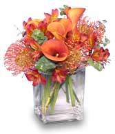 BURNT SIENNA Flower Arrangement