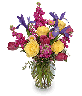 WATERCOLOR FLOWERS Arrangement