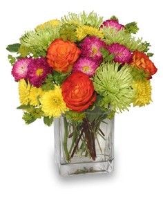 Neon Splash Bouquet